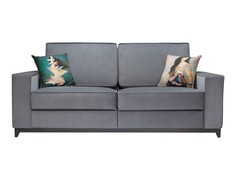 диван-кровать orlando (myfurnish) серый 200x80x90 см.