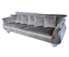 Диван palermo (fratelli barri) серебристый 250x98x73 см.