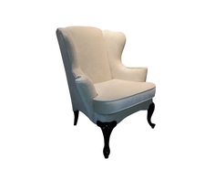 Кресло mestre (fratelli barri) белый 89x108x78 см.