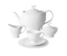 Чайный сервиз 21 предмет на 6 персон "Белый город" Emerald