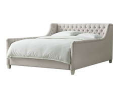 Кровать devyn tufted bed 140*200 (ml) бежевый 154x100x215 см. M&L