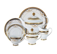 Чайный сервиз 42 предмета на 12 персон "Петергоф" Midori