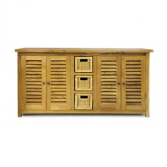 Тумба для ванной из массива тика Lombok Teak&Amp;Water