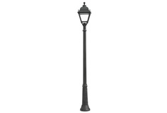 Светильник уличный ricu (fumagalli) черный 255 см.