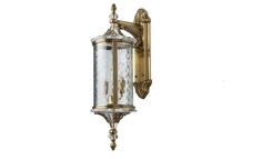 Уличный светильник мидос (chiaro) золотой 20x64x26 см.