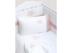 Комплект постельного белья rose (luxberry) белый 100x140 см.