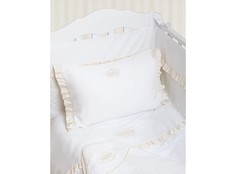 Комплект постельного белья queen (luxberry) белый 100x140 см.
