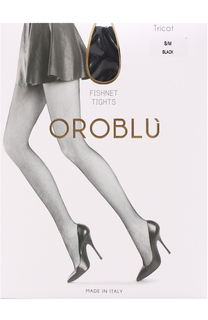 Капроновые колготки в сетку Oroblu