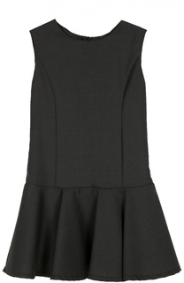 Шерстяное платье без рукавов Dal Lago