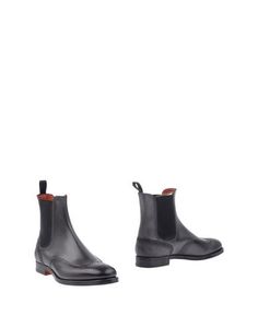 Полусапоги и высокие ботинки Santoni