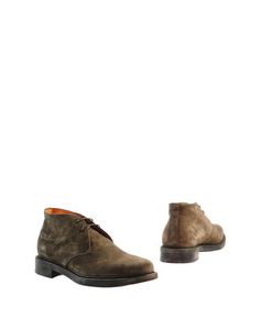 Полусапоги и высокие ботинки Santoni