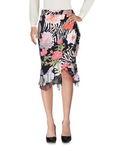 Юбка длиной 3/4 Class Roberto Cavalli