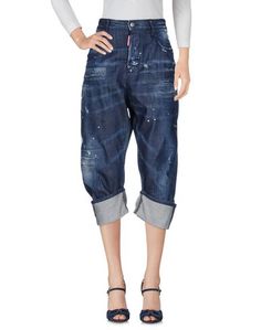 Джинсовые брюки-капри Dsquared2
