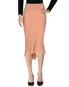 Юбка длиной 3/4 Rick Owens