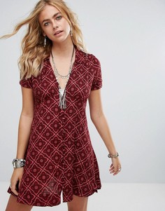 Платье Free People - Красный