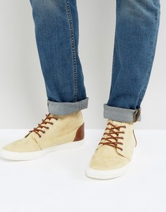 Ботинки из искусственной замши ASOS - Светло-серый