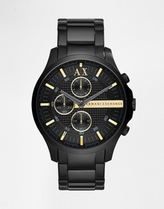 Часы с браслетом из нержавеющей стали Armani Exchange AX2164 - Черный