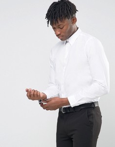 Белая рубашка слим Paul Smith - Белый