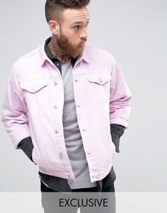 Джинсовая куртка Reclaimed Vintage - Розовый