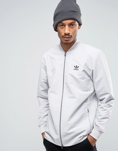 Серый бомбер adidas Originals Fallen Future BR1808 - Серый