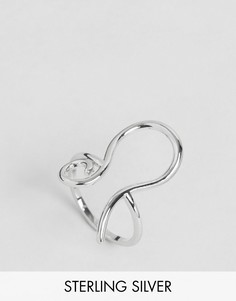 Серебряное кольцо с зодиакальной отделкой Лев Rock N Rose - Серебряный