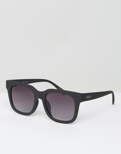 Черные квадратные солнцезащитные очки Quay Australia - Черный