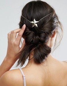 Украшение для волос ограниченной серии со звездой - Золотой Asos