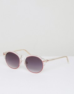 Розовые солнцезащитные очки Matthew Williamson - Красный