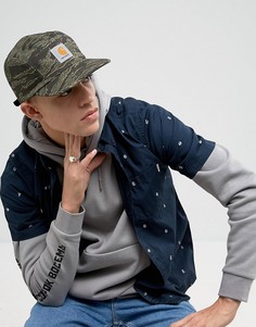5-панельная камуфляжная кепка Carhartt WIP Backley - Зеленый