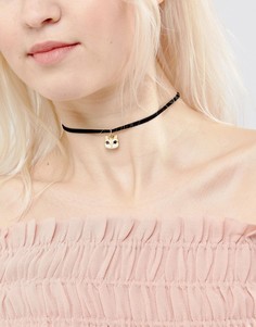Ожерелье-чокер с котом ASOS - Мульти