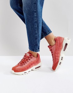 Розовые кроссовки-премиум Nike Air Max 95 - Розовый