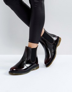 Ботинки челси каштанового цвета Dr Martens Kensington Flora - Рыжий