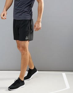 Черные шорты для бега Reebok 5 дюймов BR4401 - Черный