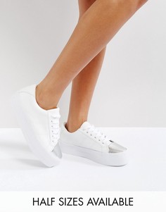 Кроссовки на шнуровке ASOS DUTY - Белый