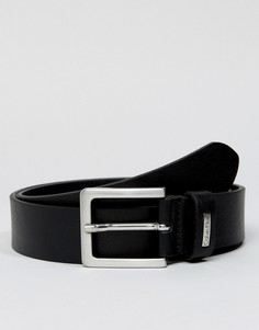 Кожаный ремень Calvin Klein Mino - Черный