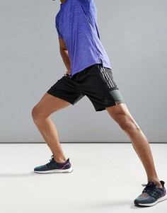 Черные тканые спортивные шорты adidas BK6191 - Черный