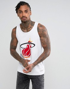 Майка Mitchell & Ness NBA Miami Heat - Белый