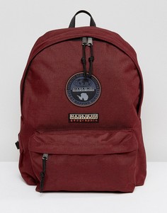 Бордовый рюкзак с логотипом Napapijri Voyage - Красный
