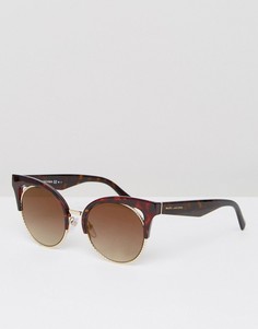 Черепаховые солнцезащитные очки кошачий глаз Marc Jacobs - Коричневый