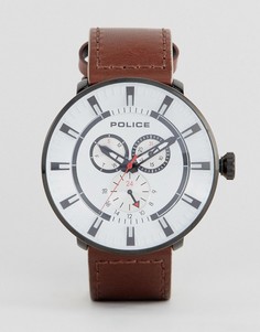 Мужские коричневые часы Police League - Коричневый