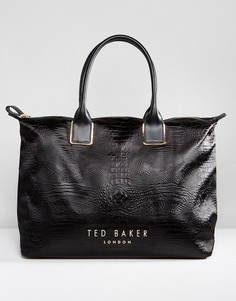 Большая сумка-тоут Ted Baker - Черный