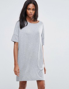 Цельнокройное платье Pieces Fiorella - Серый