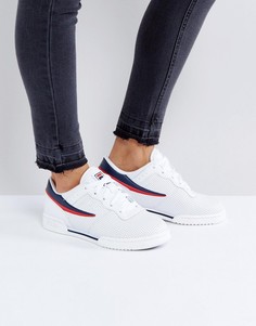 Белые кроссовки с перфорацией Fila Original Fitness - Белый