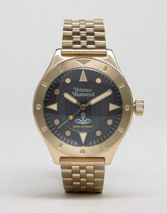 Золотистые часы из нержавеющей стали Vivienne Westwood Smithfield VV160NVGD - Золотой