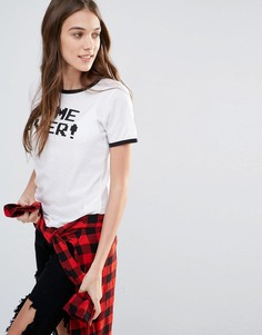 Футболка с надписью Game Over Vans Nintendo Ringer - Мульти