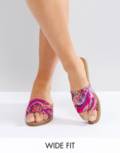 Мюли для широкой стопы New Look Eastern Luxe - Розовый