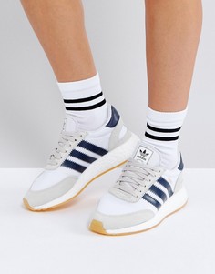 Белые кроссовки adidas Originals Iniki - Белый