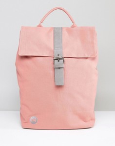 Розовый парусиновый рюкзак с откидным клапаном Mi-Pac - Розовый