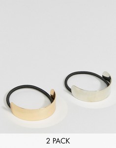 Набор из 2 резинок для волос ASOS - Мульти