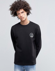 Черный свитшот с маленьким логотипом Cheap Monday State - Черный